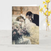 新生児おめでとうございます カード (黄色い花)