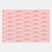 新生児おめでとうございます ラッピングペーパーシート (正面3)