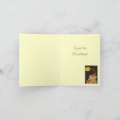 新生児おめでとうカード カード (内部)