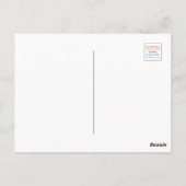 新生児おめでとうユニセックス、ライムカラフル、 ポストカード (裏面)