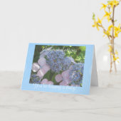 新生児おめでとう カード (黄色い花)