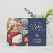 新生児おもしろいの妊娠告知 シーズンカード (スタンド正面)