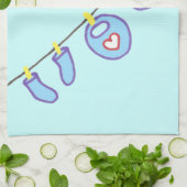 新生児だ！キッチンデコ キッチンタオル (折り畳み)