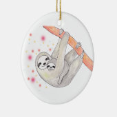 新生児のための新生児のオーナメントのカスタムなオーナメント セラミックオーナメント (右)