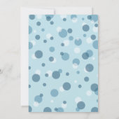 新生児の男の子の発表かサンキューカード サンキューカード (裏面)