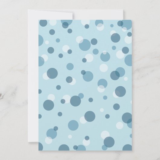 新生児の男の子の発表かサンキューカード サンキューカード (裏面)