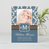 新生児の発表カード 案内状 (スタンド正面)