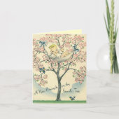 新生児の発表カード 案内状 (正面)