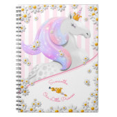 新生児または赤ちゃんシャワー贈り物スパイラル写真ノート ノートブック (正面)