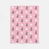 新生児や幼児に最適な贈り物» フリースブランケット (正面)