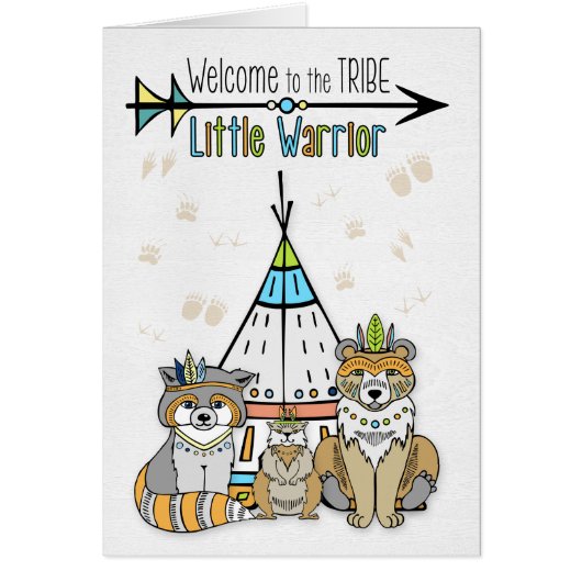 新生児ようこそTribe Little Warrior (正面)