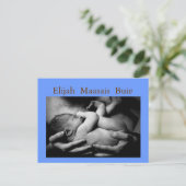 新生児アナウンスのポストカード 案内ポストカード (スタンド正面)