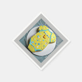 新生児イエローダッキー スタンダードカクテルナプキン (角)