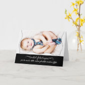 新生児イタリアンボーイおめでとうございます カード (黄色い花)