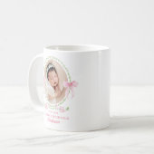 新生児ウォーターカラーグランドミレニアルボウズキープサケ コーヒーマグカップ (正面左)