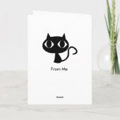 新生児カスタムボーイおめでとうカード カード (裏面)