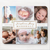 新生児カスタム写真 マウスパッド (正面)