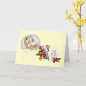 新生児カード カード (黄色い花)