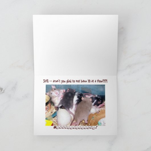 新生児カード カード (内部)