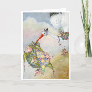 新生児カード サンキューカード