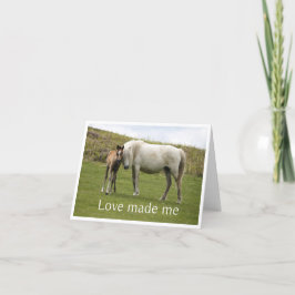 新生児カード サンキューカード