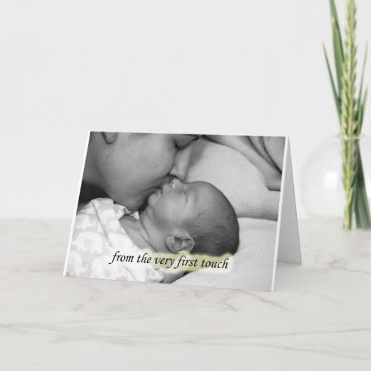 新生児カード 案内状 (正面)