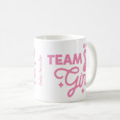 新生児ガールチームガールマグ コーヒーマグカップ (正面右)