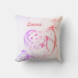 新生児ガールデザイン クッション