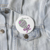 新生児ガールボタカスタマイズン名 缶バッジ (インサイチュ)