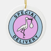 新生児キープスクオーナメント セラミックオーナメント (正面)