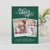 新生児クリスマス誕生のお知らせ シーズンカード (スタンド正面)