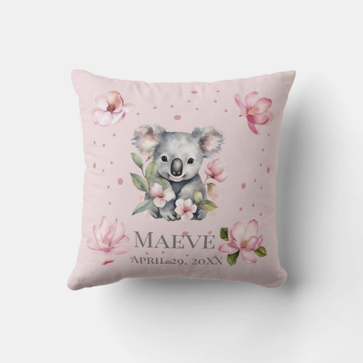 新生児コアラベア クッション (裏面)