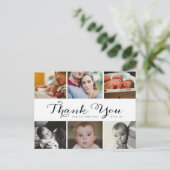 新生児サンキューフォトポストカード ポストカード (スタンド正面)