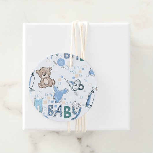 新生児テディベア フェイバータグ (インサイチュ)