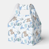 新生児テディベア フェイバーボックス (裏面サイド)