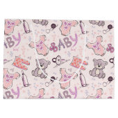 新生児テディベア ラージペーパーバッグ (裏面)