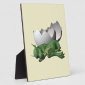 新生児ドラゴン フォトプラーク (側面)