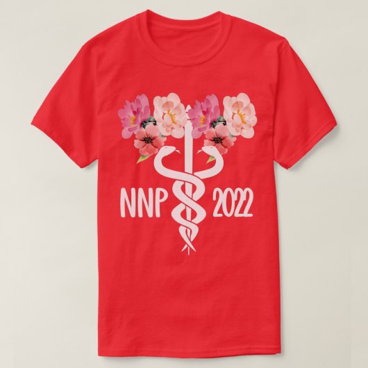 新生児ナース開業医NNP 2022卒業 Tシャツ (デザイン正面)