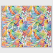 新生児パターン ラッピングペーパー (フラット)