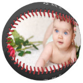 新生児パーソナライズされたの一種であるユニーク ソフトボール (正面左)