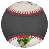 新生児パーソナライズされたの一種であるユニーク ソフトボール (裏面)