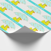 新生児パーソナライズされたギフト包装紙 ラッピングペーパー (角)