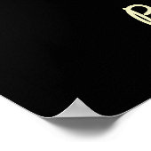 新生児フォトアートプリントギフト私たちの大切ベビー ポスター (角)