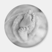 新生児フォトキープサケホームデコータイムレス マグネット (正面)