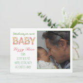 新生児フローラ発表 案内状 (スタンド正面)