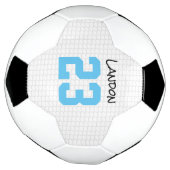 新生児ボーイサッカー選手の名前誕生年青 サッカーボール (回転)