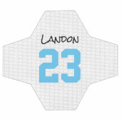 新生児ボーイサッカー選手の名前誕生年青 サッカーボール (フラット)