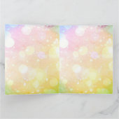 新生児ボーイデザイン カード (内部)