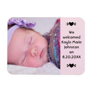 新生児マグネット誕生発表 マグネット