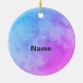 新生児ユニコーン セラミックオーナメント (裏面)